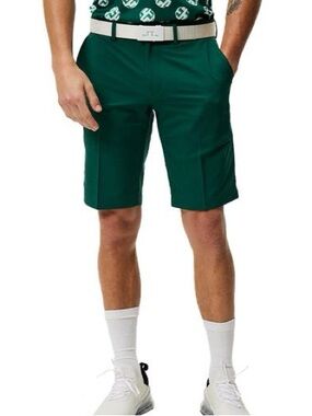 NWT J.Lindeberg Gents Somle 11 inch Golf Shorts Ponderosa Pine Green